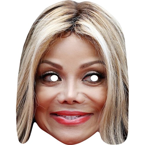 Latoya Jackson Singer Face Mask Personalised and Celebrity Face Masks Next Day Delivery